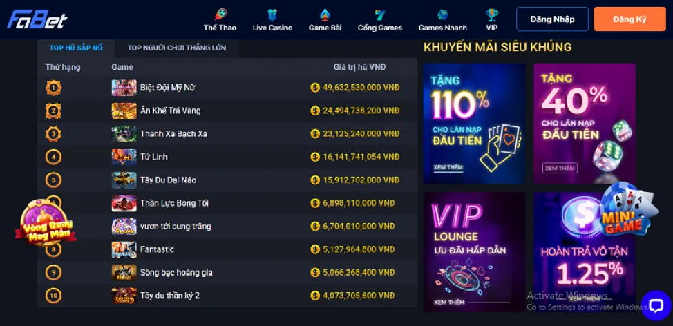 Bắn cá 6789bet